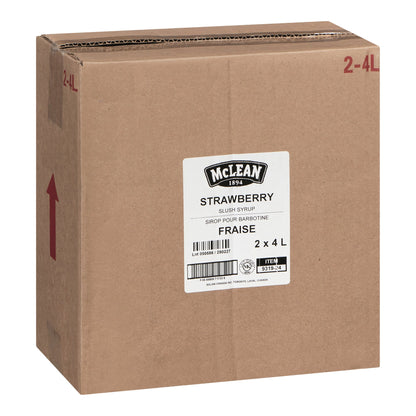 McLean Slush Syrup Strawberry, 4L - image 4
