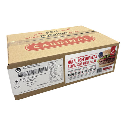Cardinal Butcher - Style beef burger 30 x 151 g - image 1