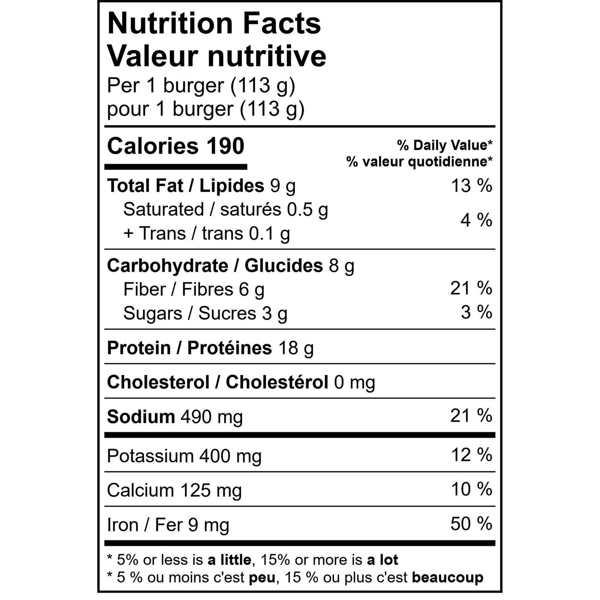 Cardinal Halal Frozen Veggie Burger, 24 × 113 g - image 2