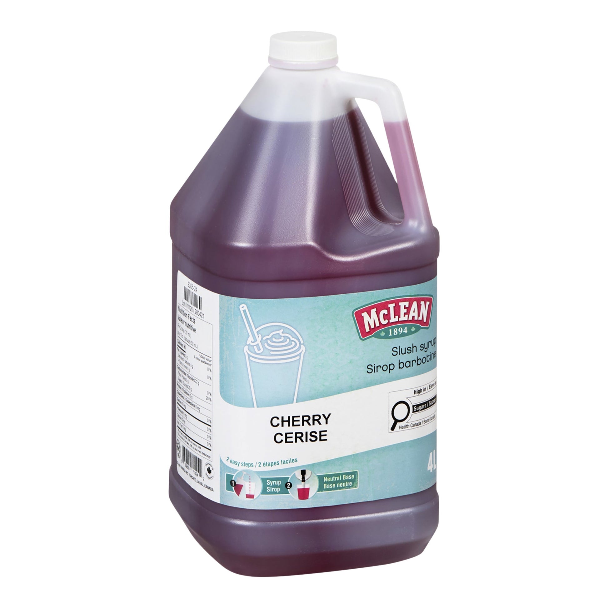 McLean Slush Cherry Syrup, 4 L - image 1