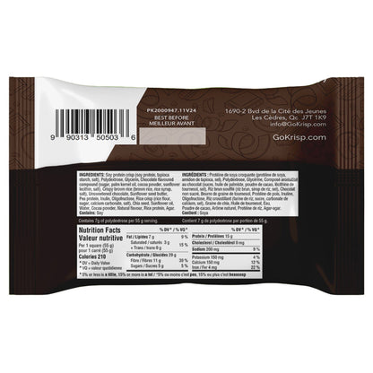 Go!Krisp Protein Squares, Triple Chocolate and Cookies N' Cream, 24 × 55 g - image 4
