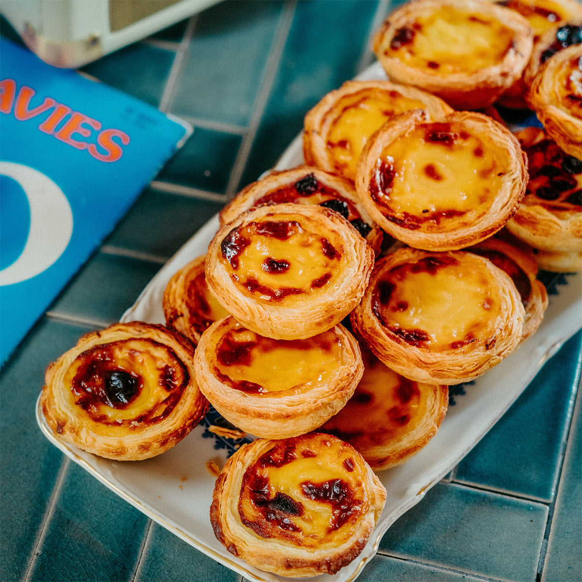 Portuguese Custard Tarts Original Flavour, 80 × 60 g (4.8 kg) - image 4