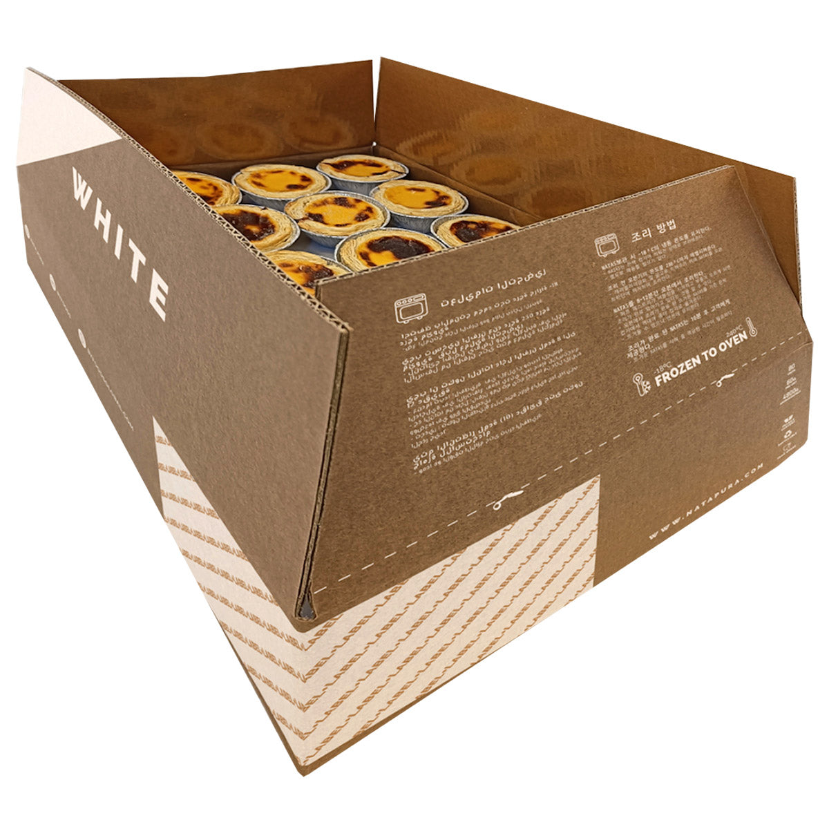 Portuguese Custard Tarts Original Flavour, 80 × 60 g (4.8 kg) - image 5