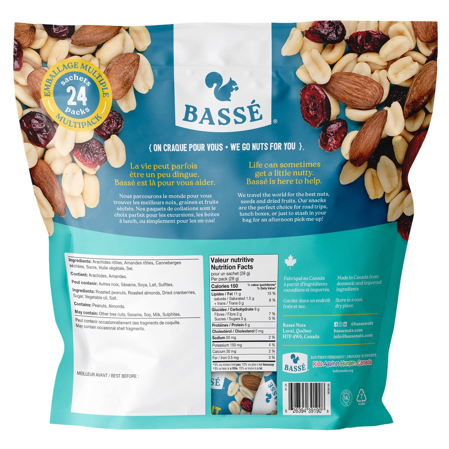 Bassé Summit Mix, Snack, 48 x 28 g - image 2
