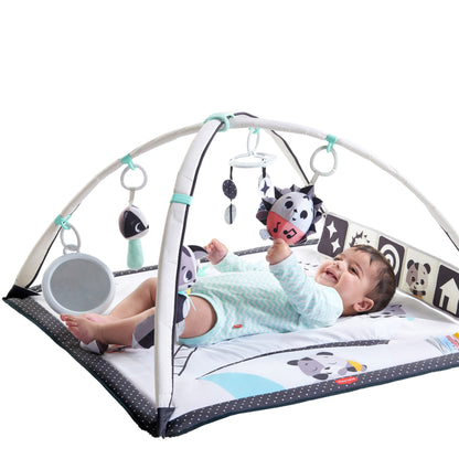 Tiny Love Magical Tales Black & White Gymini & Tummy Time Play Mat - image 4
