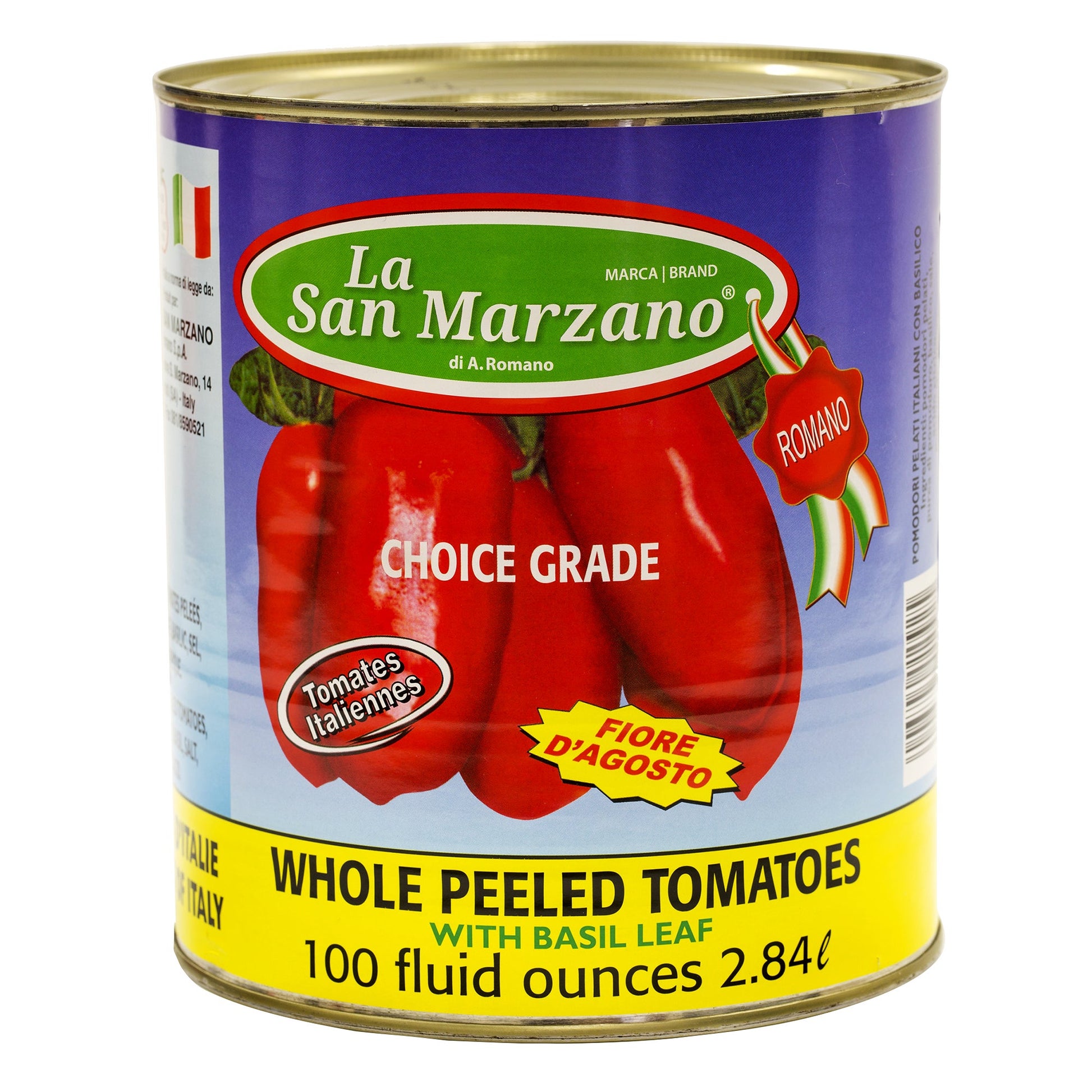La San Marzano Italian Whole Peeled Tomatoes, 2.84 L - image 2