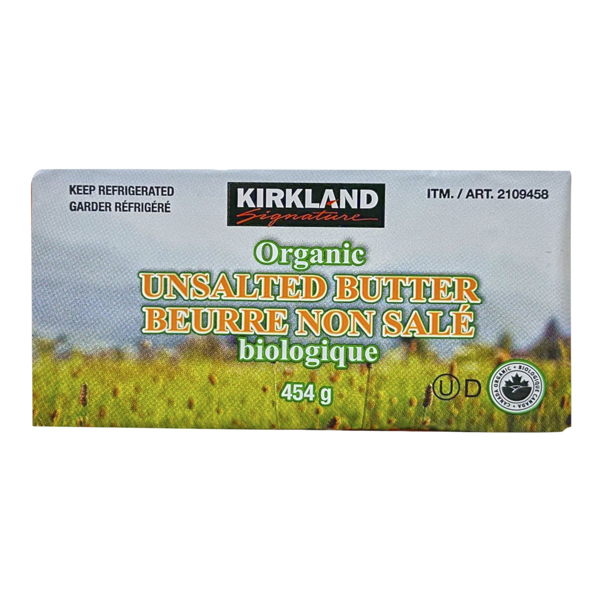 Kirkland Signature Organic Unsalted Butter, 454 g - image 1