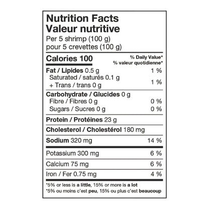 Kirkland Signature Frozen 21/25 Tail-on Raw Shrimp, 680 g - image 3