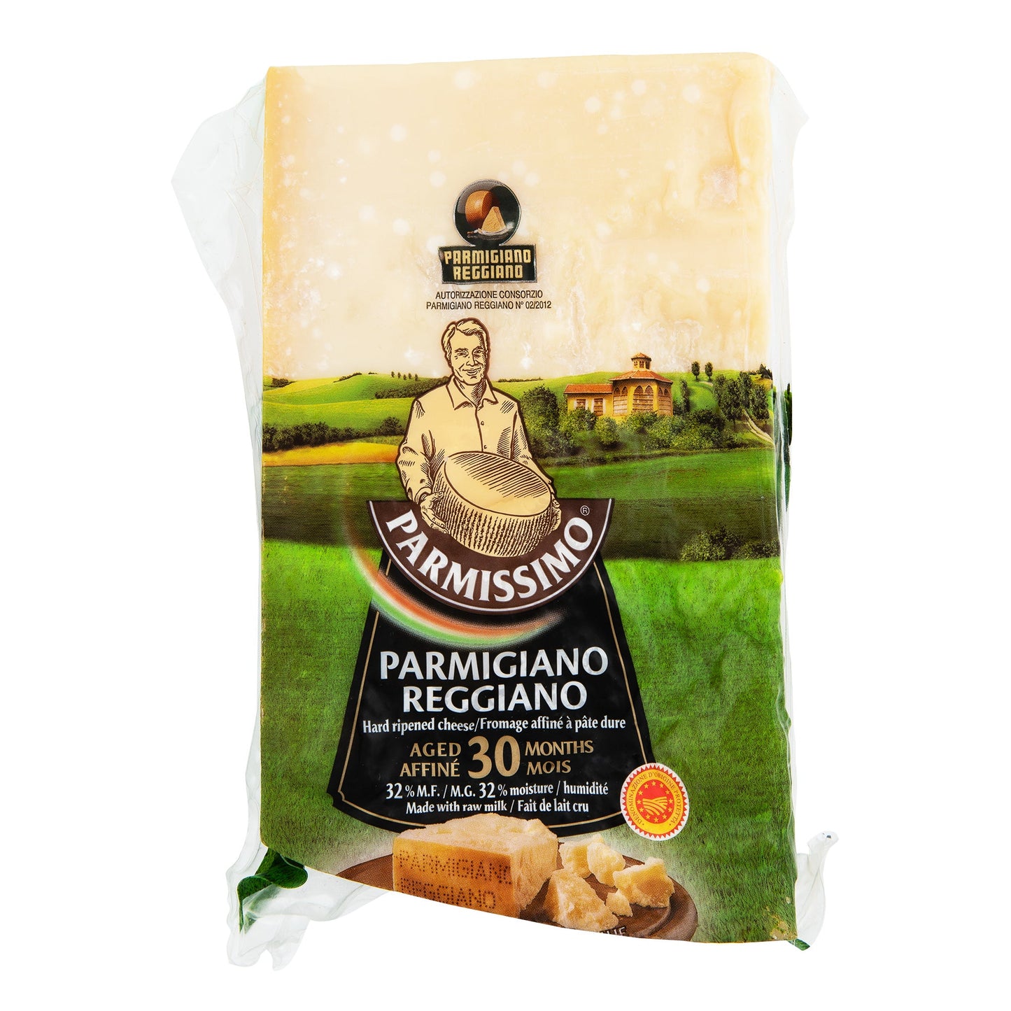 Parmissimo Parm Cheese Wedge, 1 kg Average Weight* - image 1