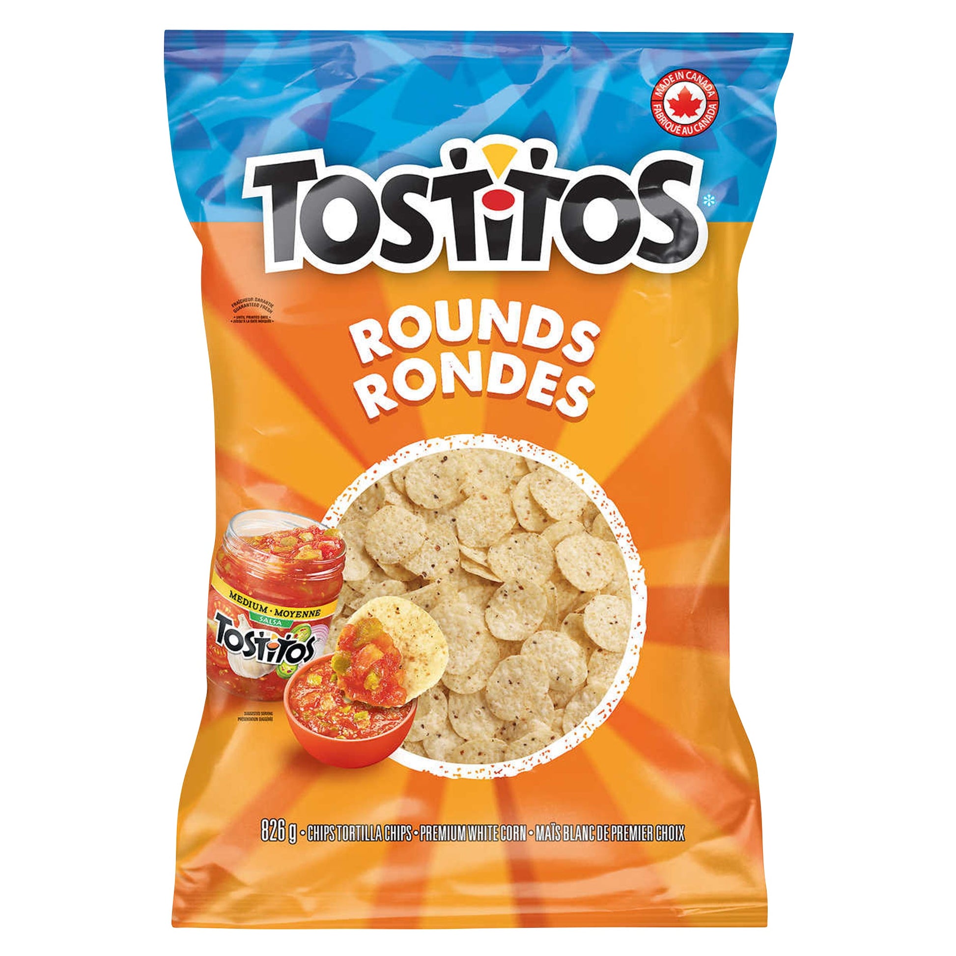 Tostitos Rounds Tortilla Chips, 826 g — product image