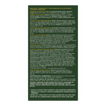 ORGANIKA O1 Greens+ Blend Pineapple Punch 600g - image 3