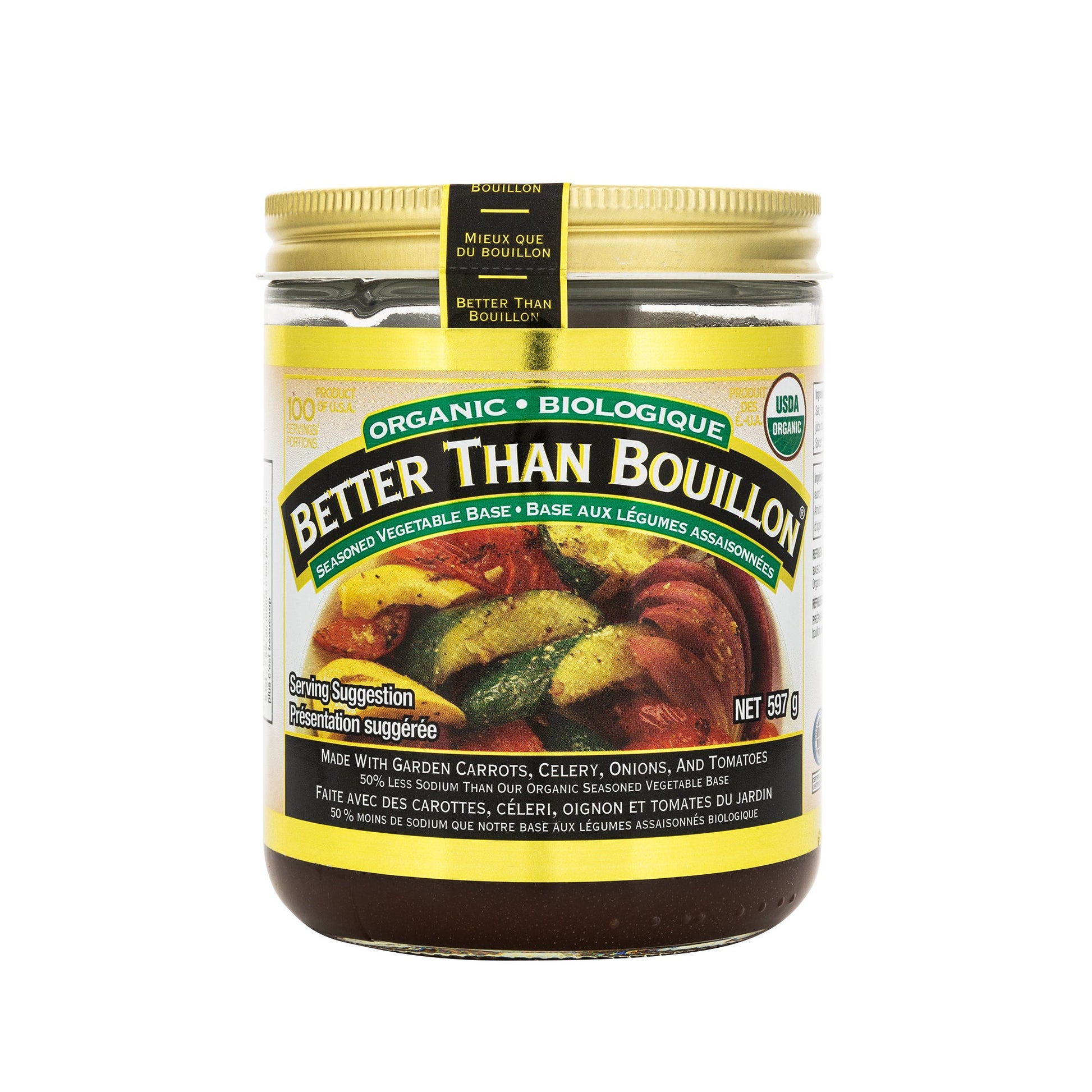 Better Than Bouillon Seasoned Vegetable Base, 597 g - image 1