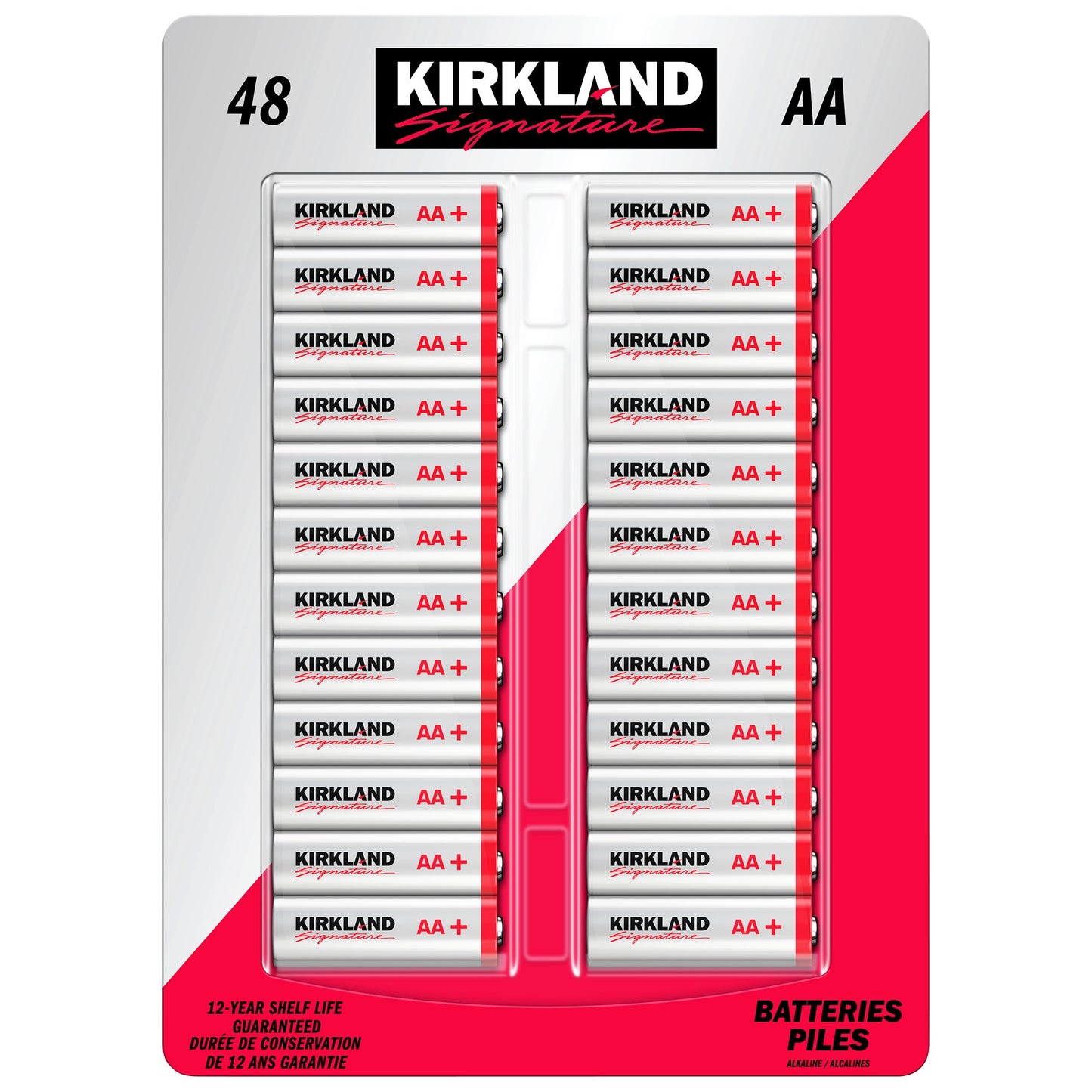 Kirkland Signature AA Batteries, Pack of 48 - image 1