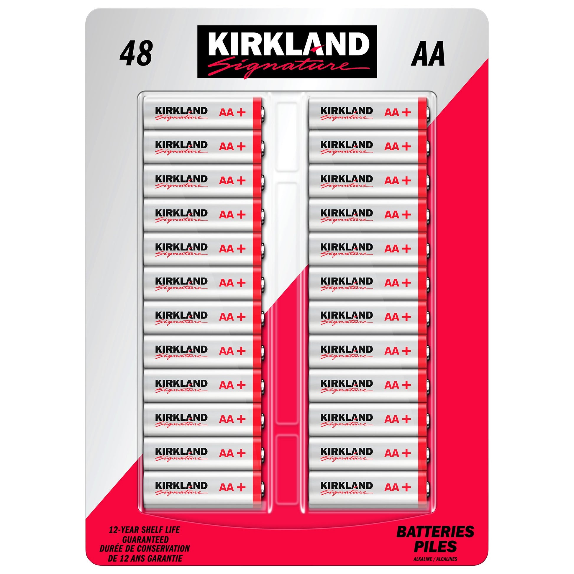 Kirkland Signature AA Batteries, Pack of 48 - image 1