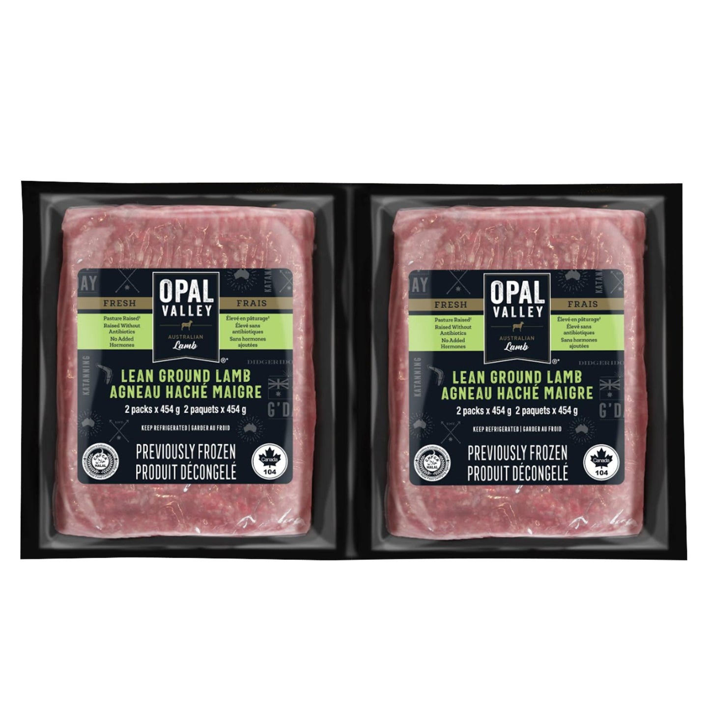 Lean Ground Lamb, 2-pack - image 1