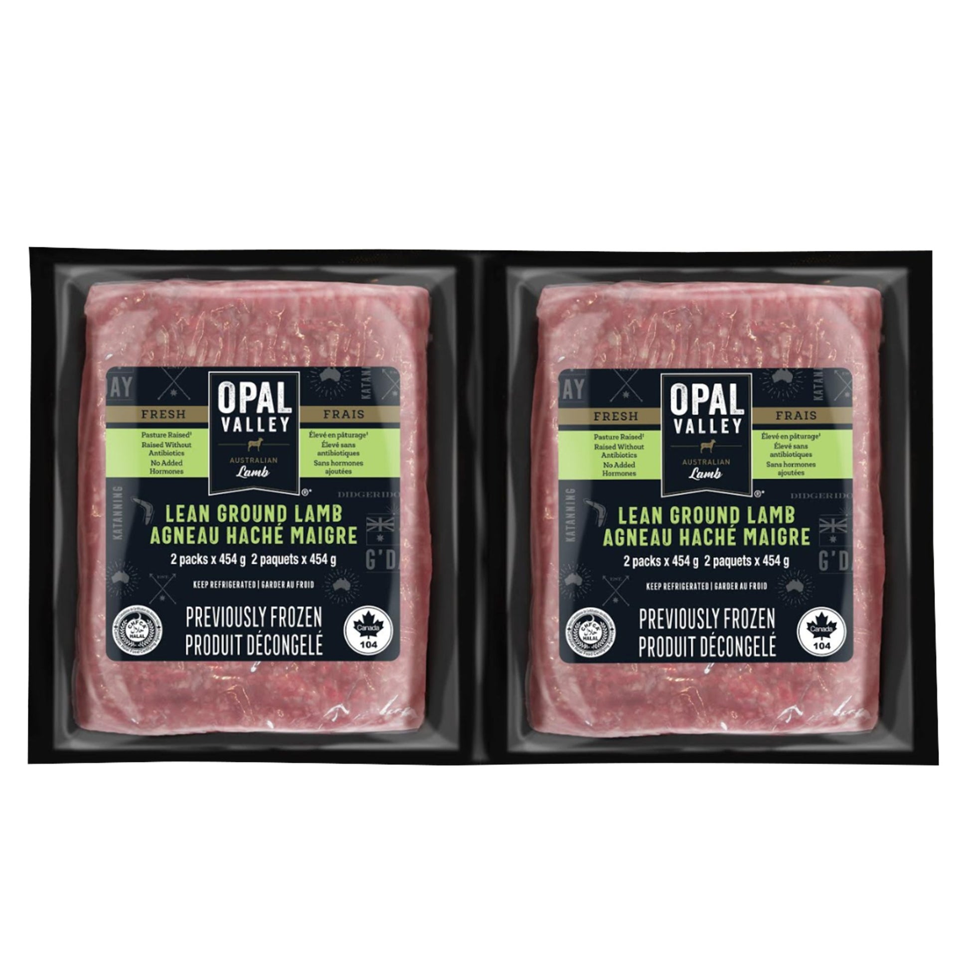 Lean Ground Lamb, 2-pack - image 1