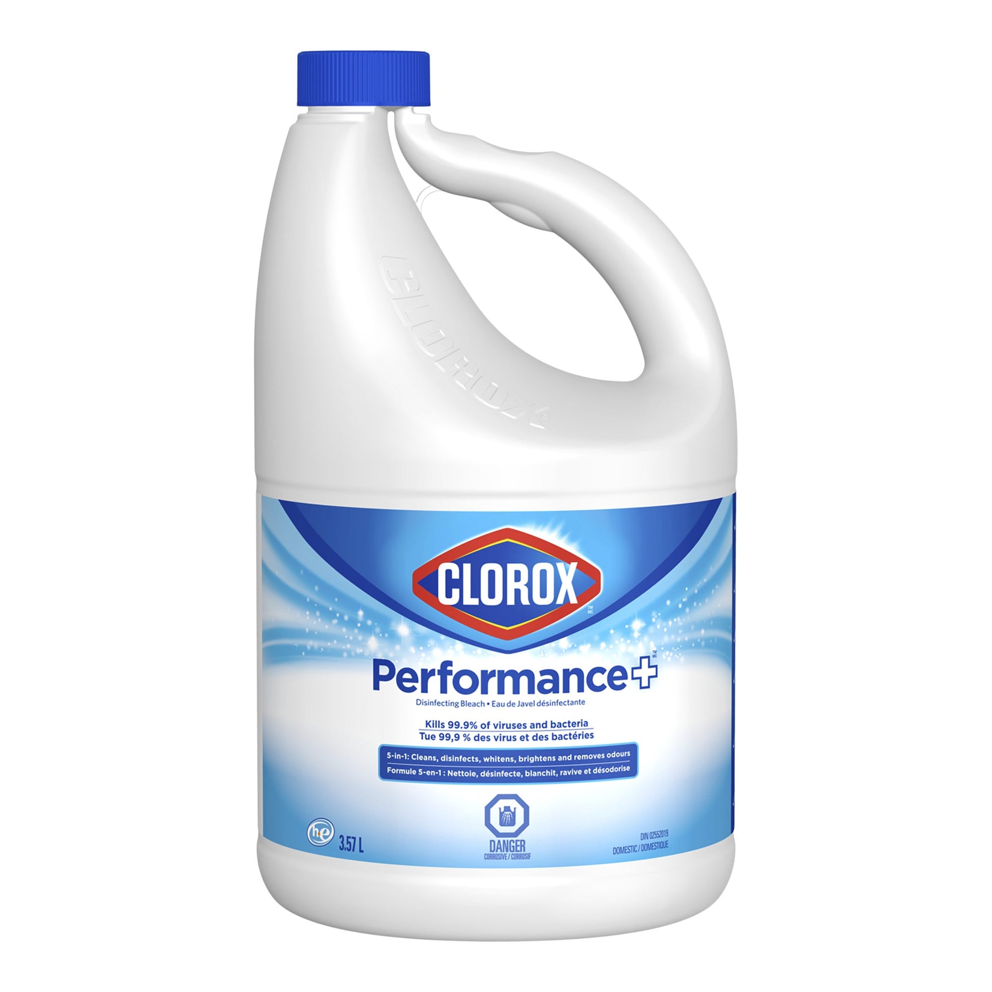 Clorox Performance+ Bleach, 3 x 3.57 L - image 1
