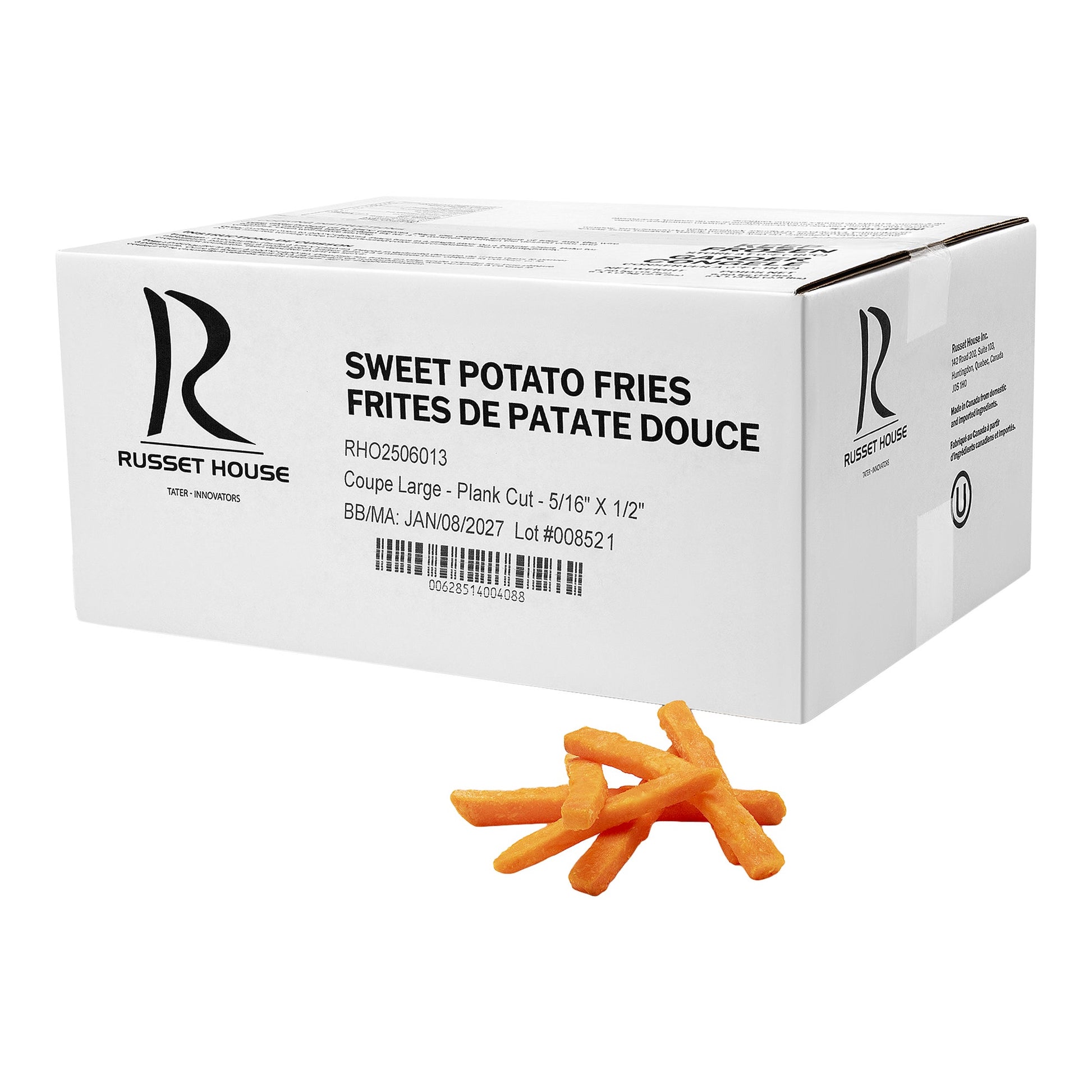 Russet House Sweet Potato Fries, 6 x 1.13kg - image 1