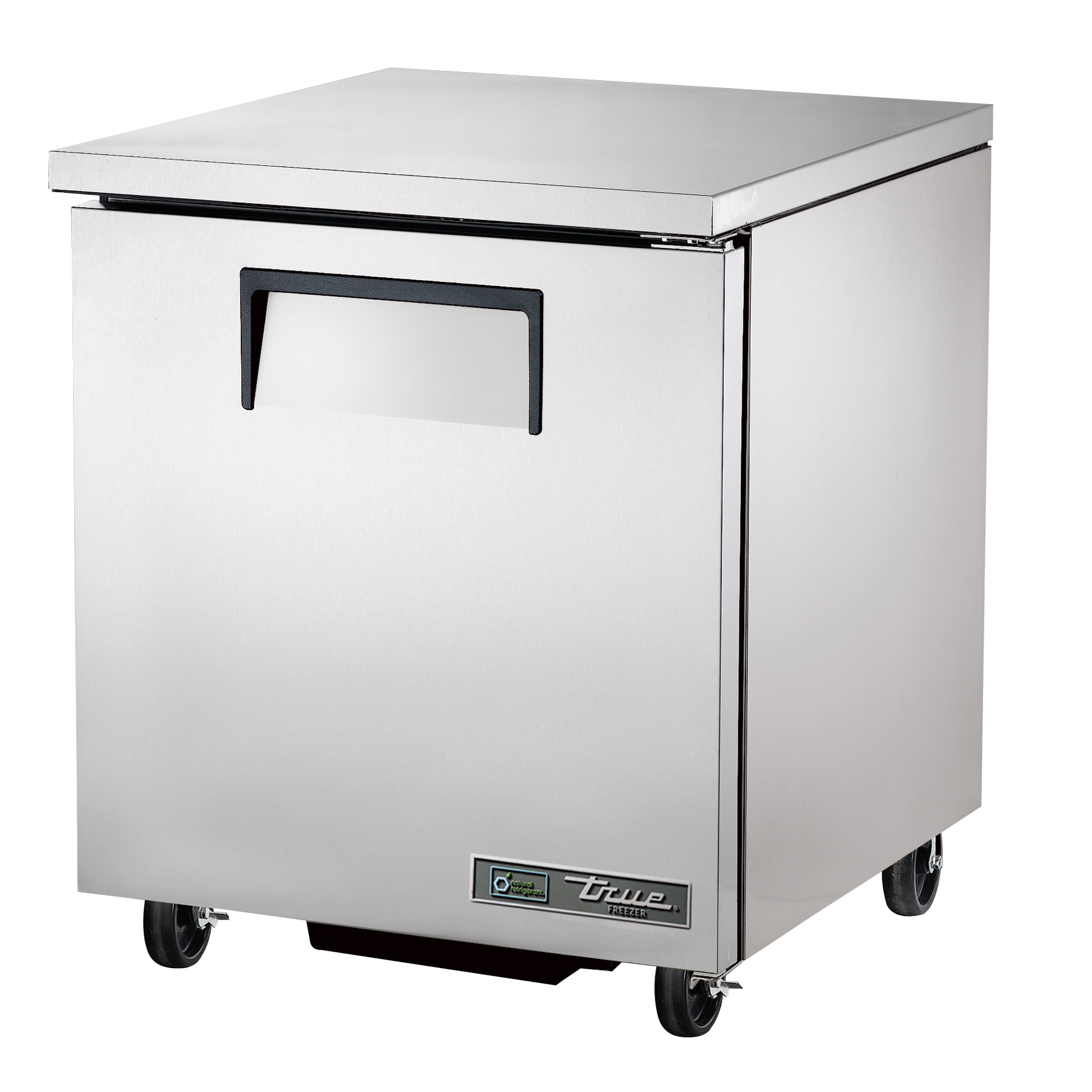 True 27 in. Commercial Undercounter Stainless Steel Solid Door Freezer - image 1