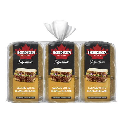 Dempster's Sesame Bread, 3 x 600 g - image 1