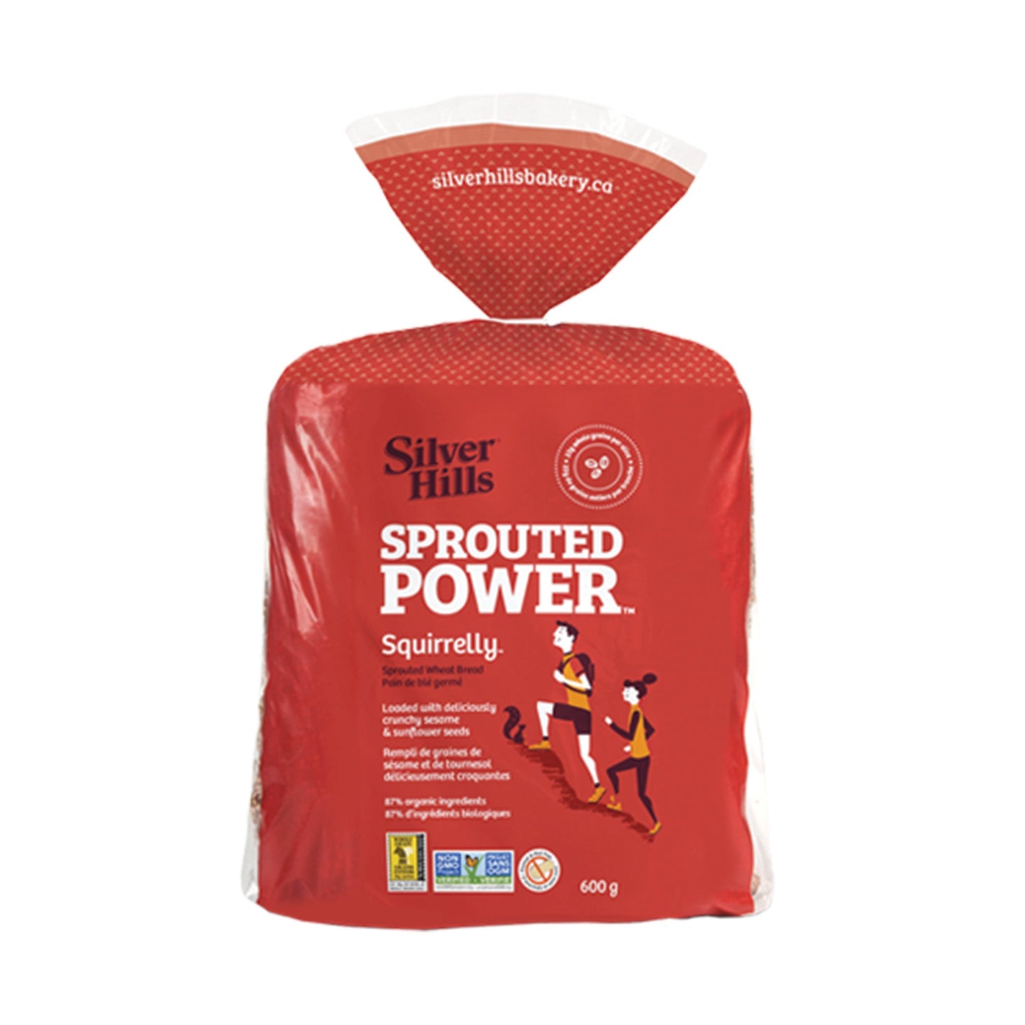 Silver Hills Squirrelly Bread, 2 x 600 g - image 2