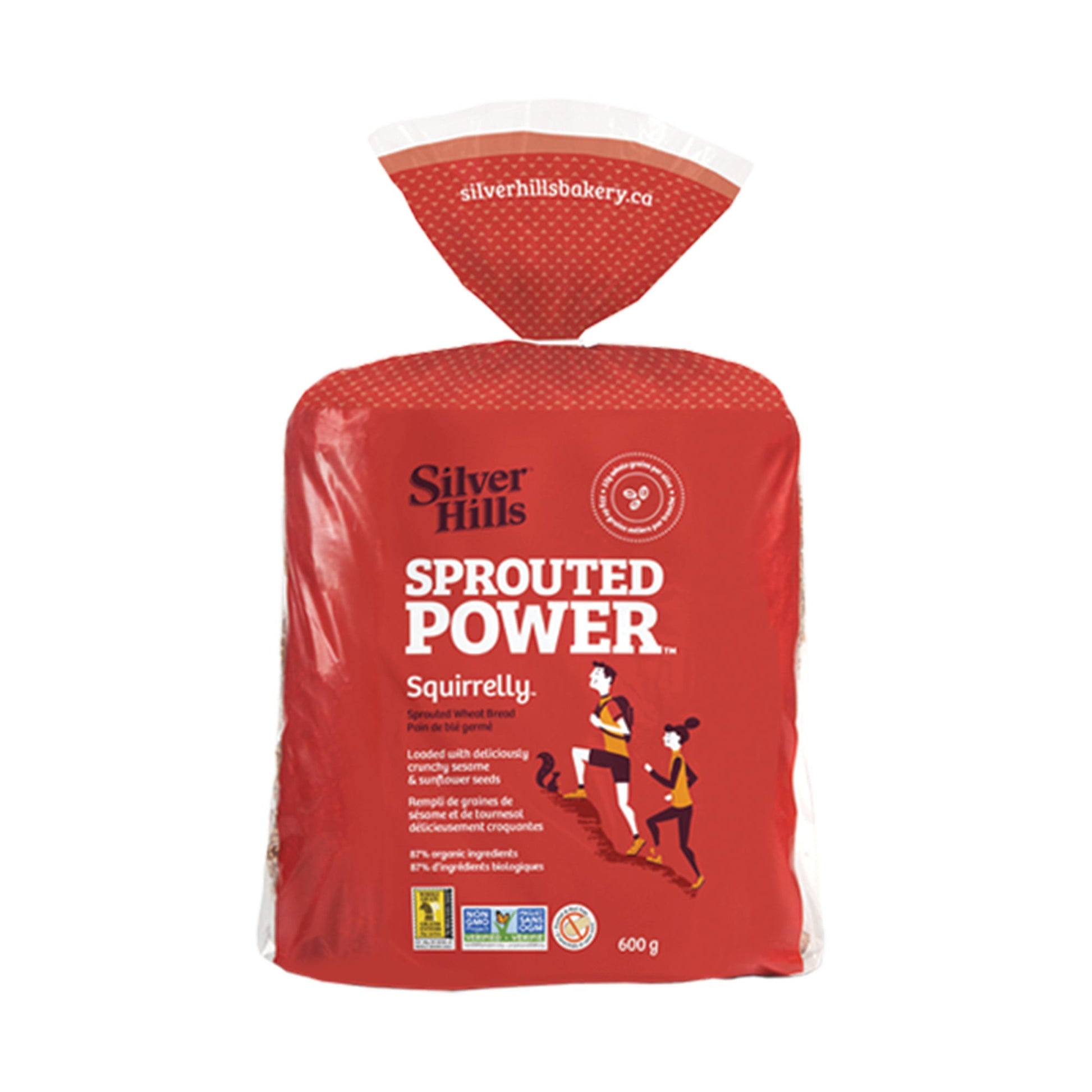Silver Hills Squirrelly Bread, 2 x 600 g - image 2