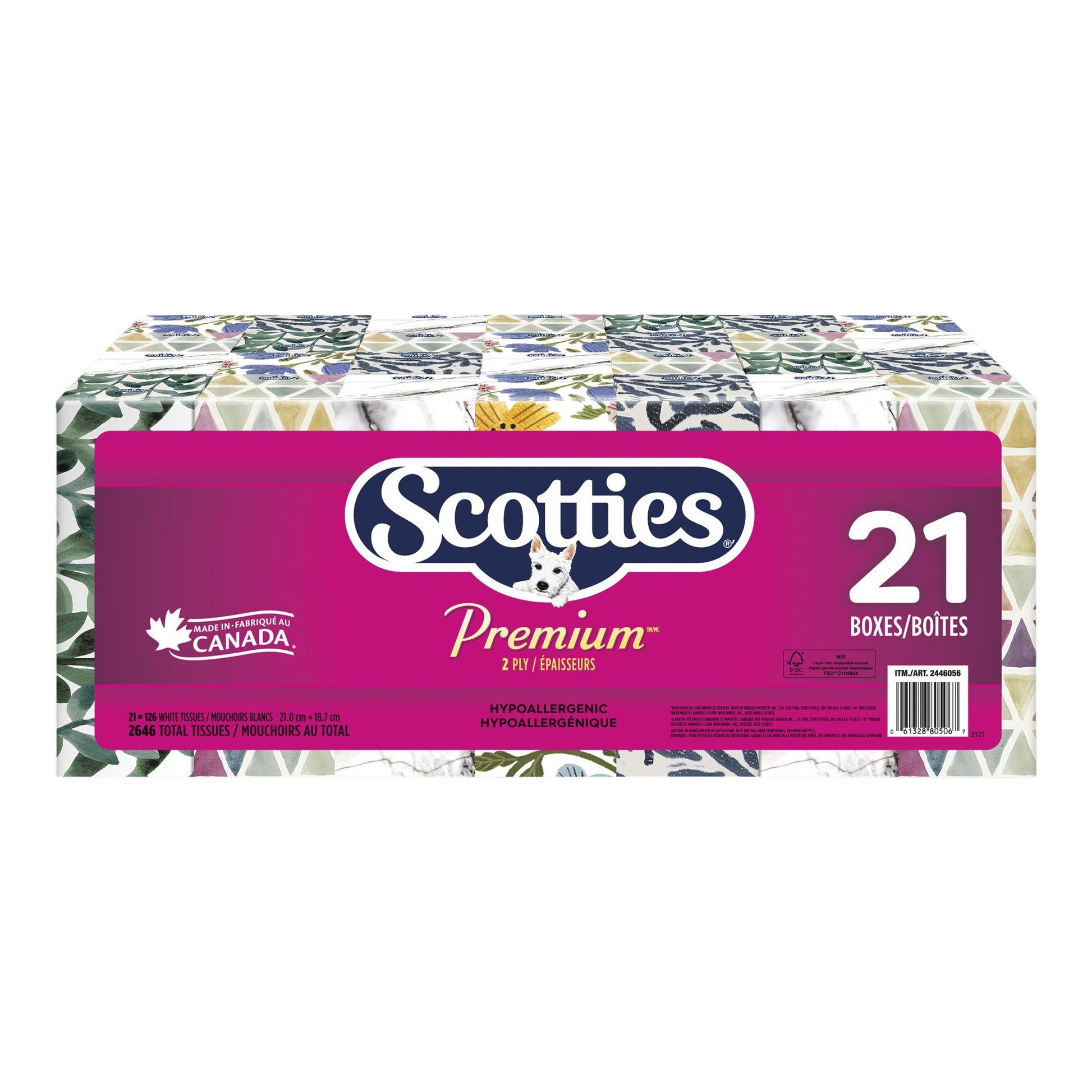 Scotties Premium Facial Tissues, Pack of 21 - image 2