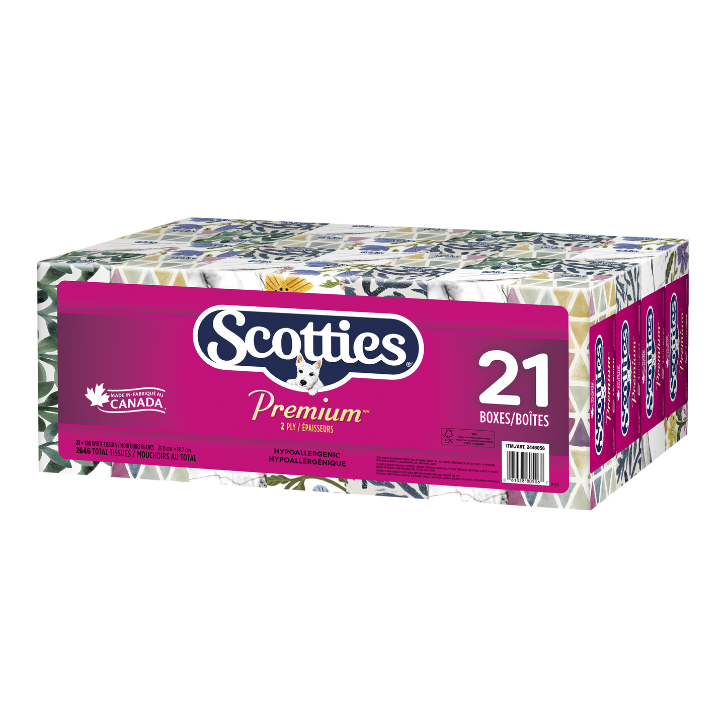 Scotties Premium Facial Tissues, Pack of 21 - image 3