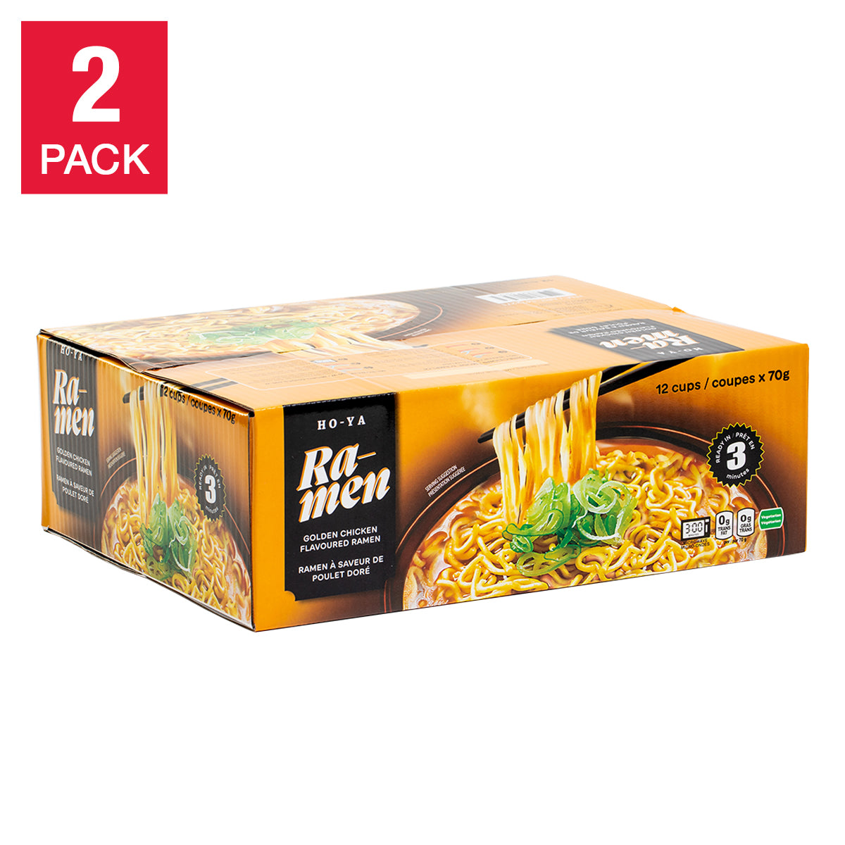 Ho-Ya Golden Chicken Flavoured Ramen, 24 × 70 g - image 1