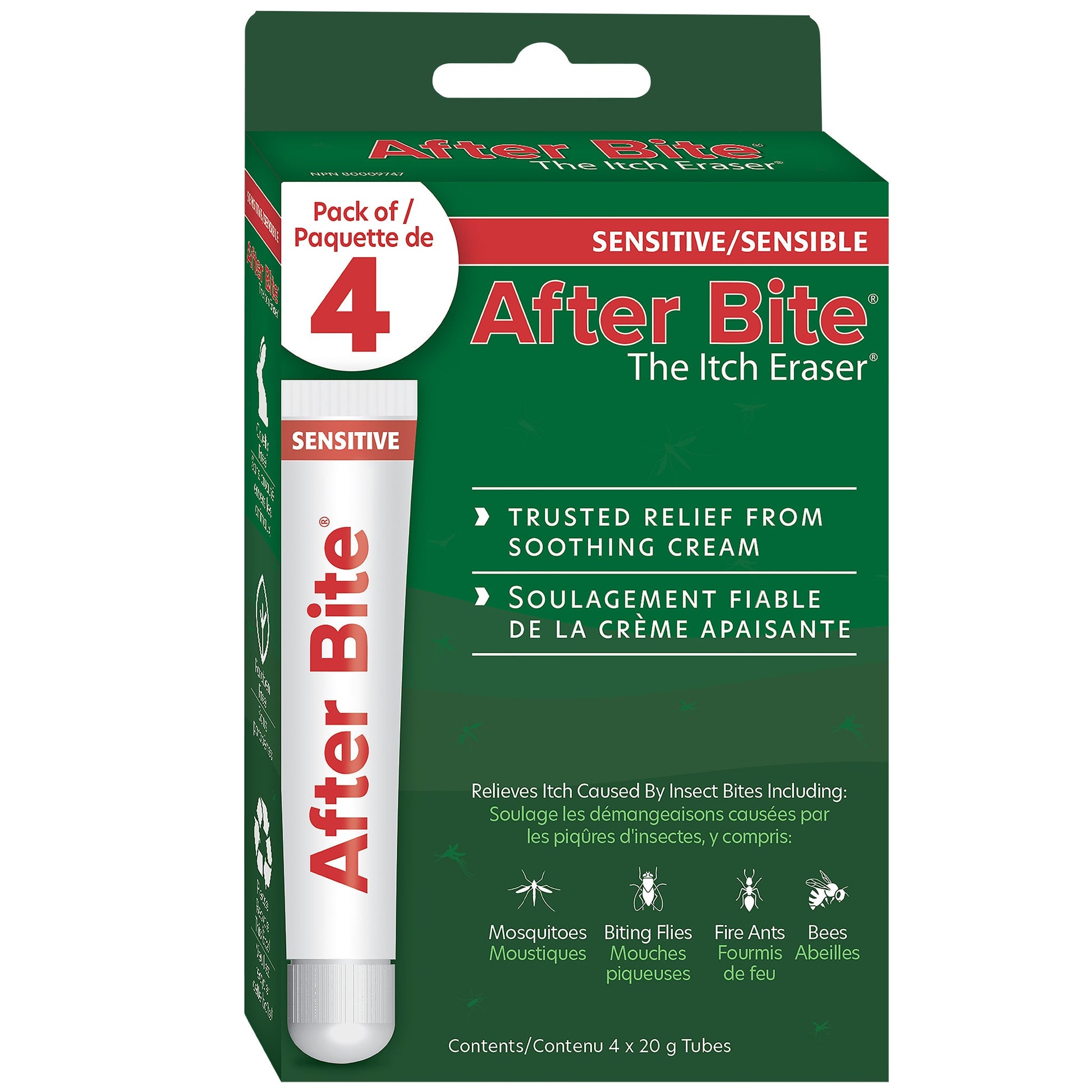 After Bite Sensitive Itch Eraser, 4-Pack - image 1