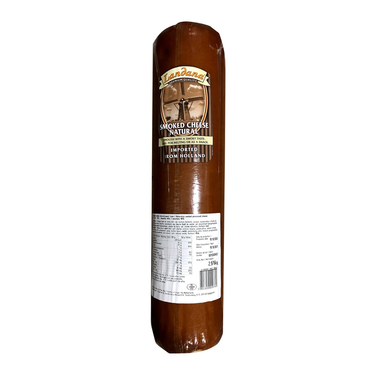 Landana Smoked Gouda Roll, 2.5 kg average weight* - image 1