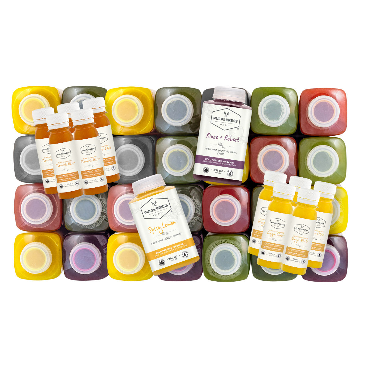 Pulp & Press 5-day Premium Organic Cold-Pressed Juice Cleanse, 35 bottles - image 2