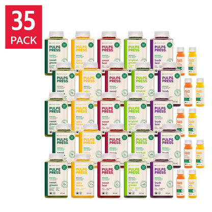 Pulp & Press 5-day Premium Organic Cold-Pressed Juice Cleanse, 35 bottles - image 1