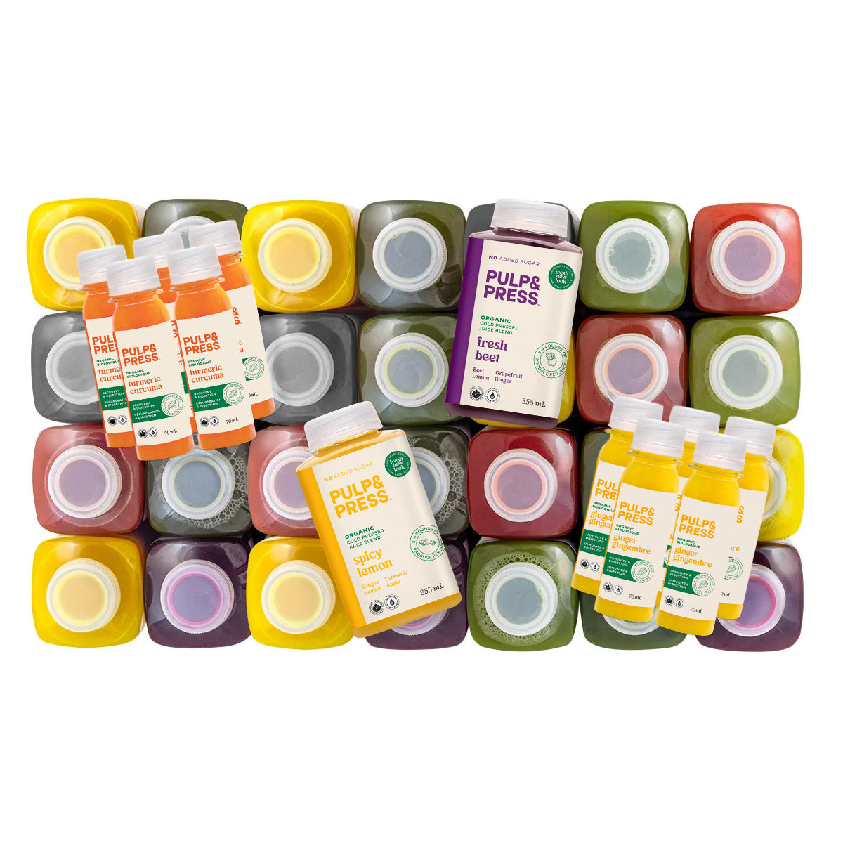 Pulp & Press 5-day Premium Organic Cold-Pressed Juice Cleanse, 35 bottles - image 3