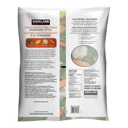 Kirkland Signature Frozen Mixed Vegetables, 2.5 kg - image 3
