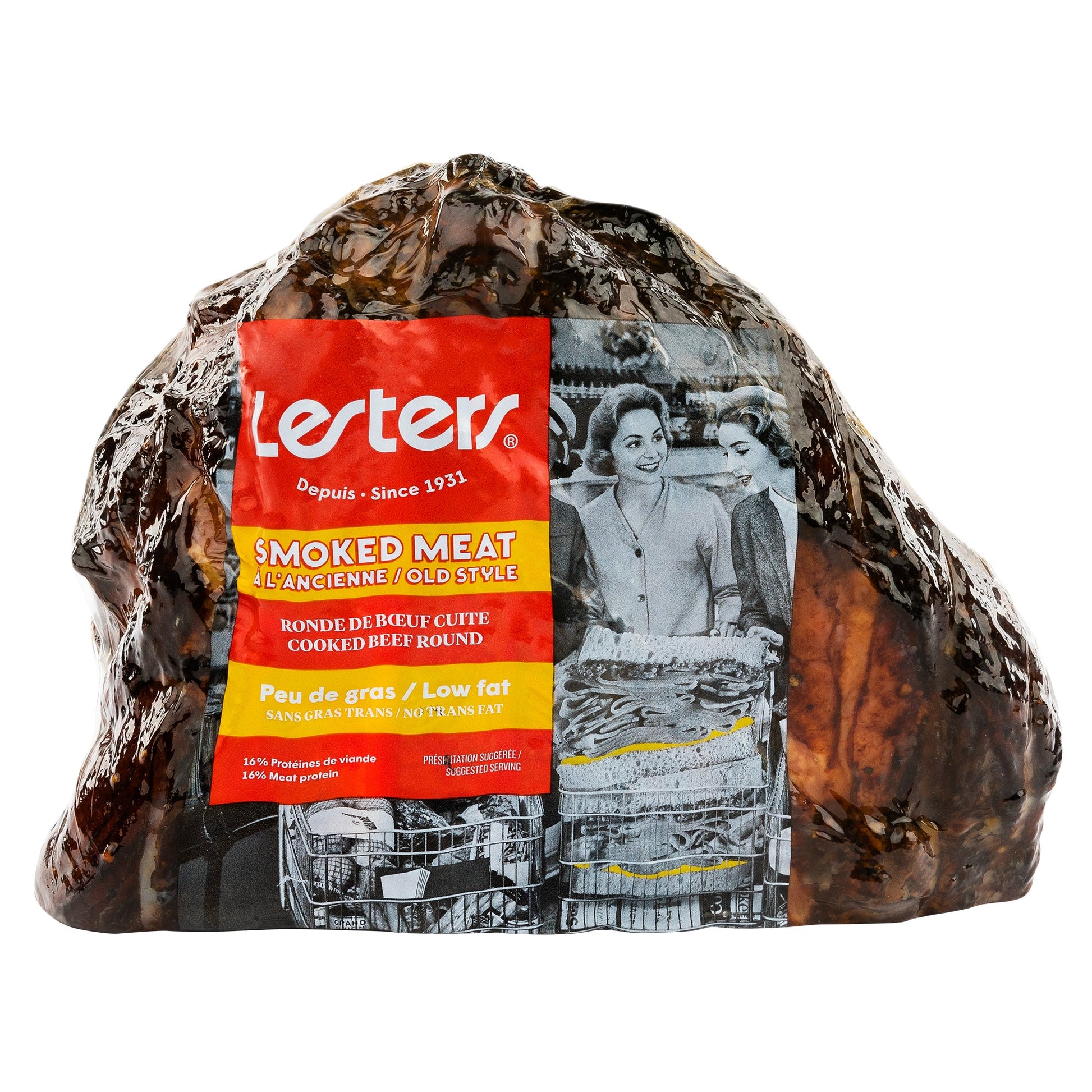 Lesters Old Style Smoked Meat, 2 kg average weight* - image 1