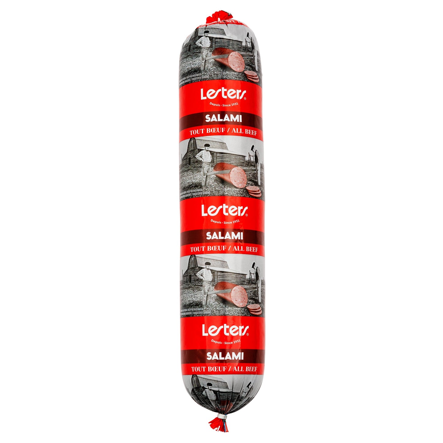 Lesters Salami, 2 kg average weight* - image 1