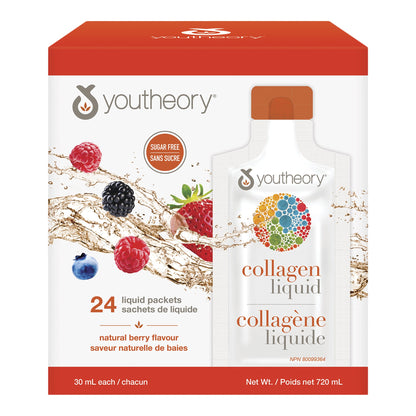 Youtheory Collagen Liquid – 24 packets - image 1