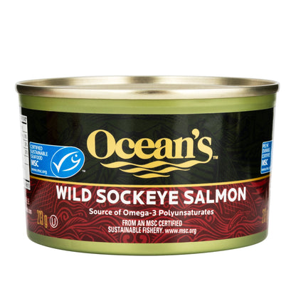 Ocean's Wild Sockeye Salmon, 4-count - image 3
