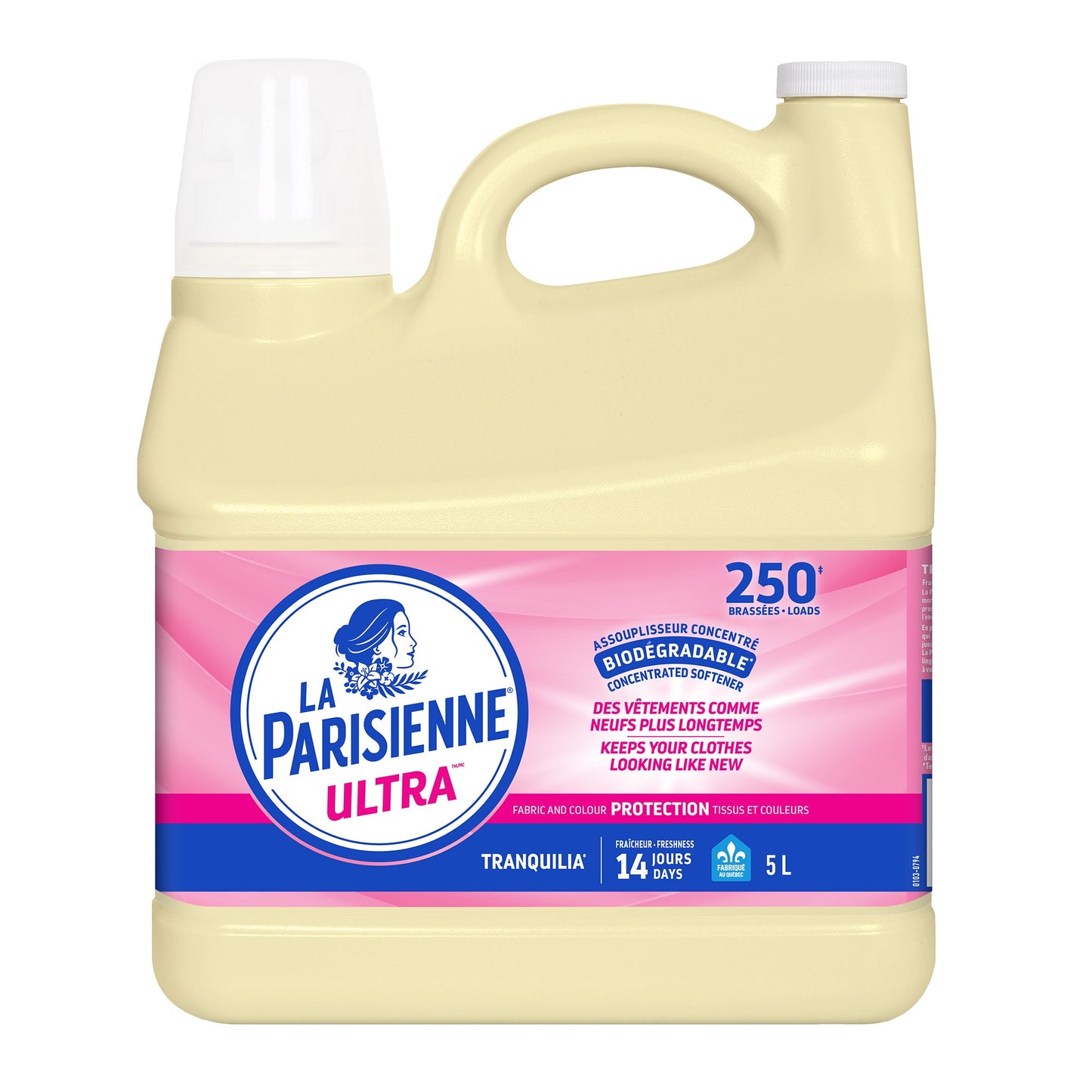 La Parisienne Fabric Softener, 250 wash loads - image 1