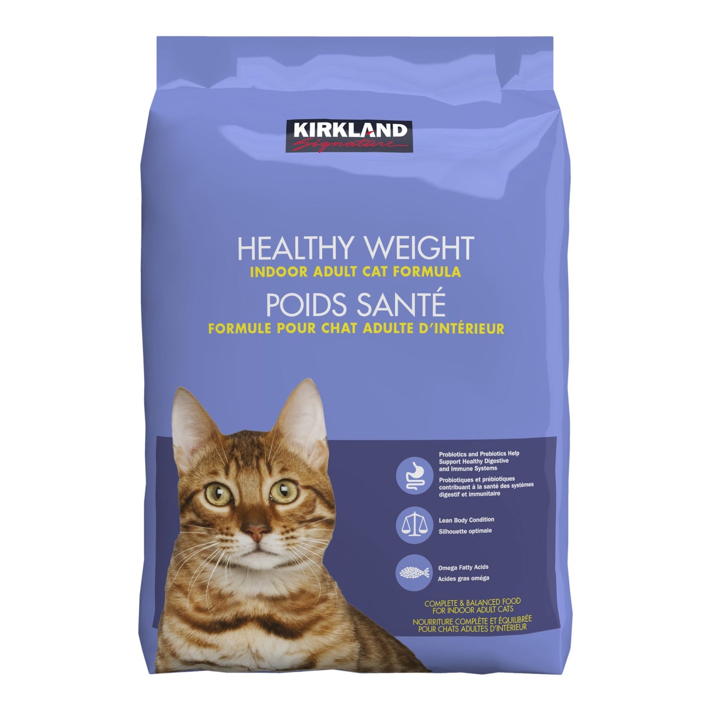 Kirkland Signature Healthy Weight Cat Food, 9.07 kg - image 1