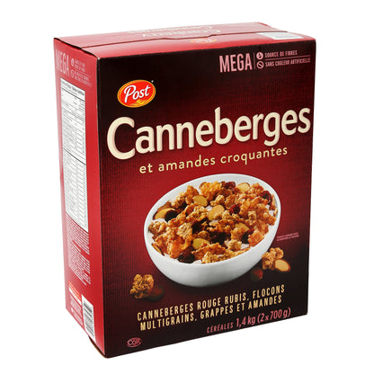 Post Cranberry Almond Crunch Cereal, 1.4 kg - image 1