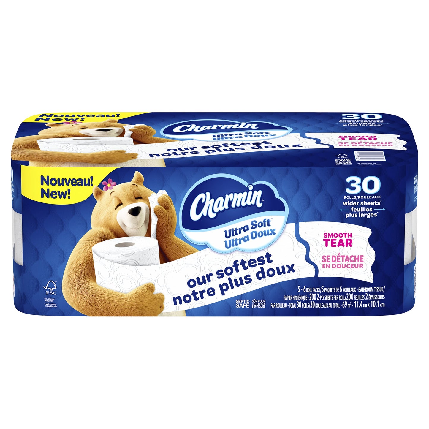 Charmin Ultra Soft Bathroom Tissue, 30 x 200 sheets - image 1