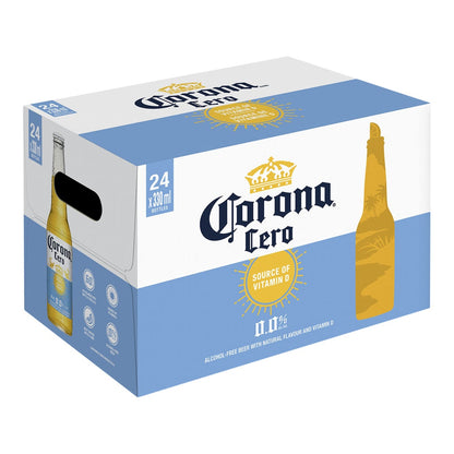 Corona Cero Non-alcoholic Beer 24 × 330 mL — image 1
