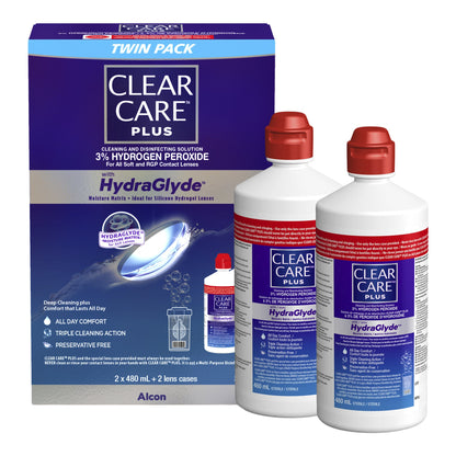 Clear Care Plus with HydraGlyde - 2 x 480 mL - image 1