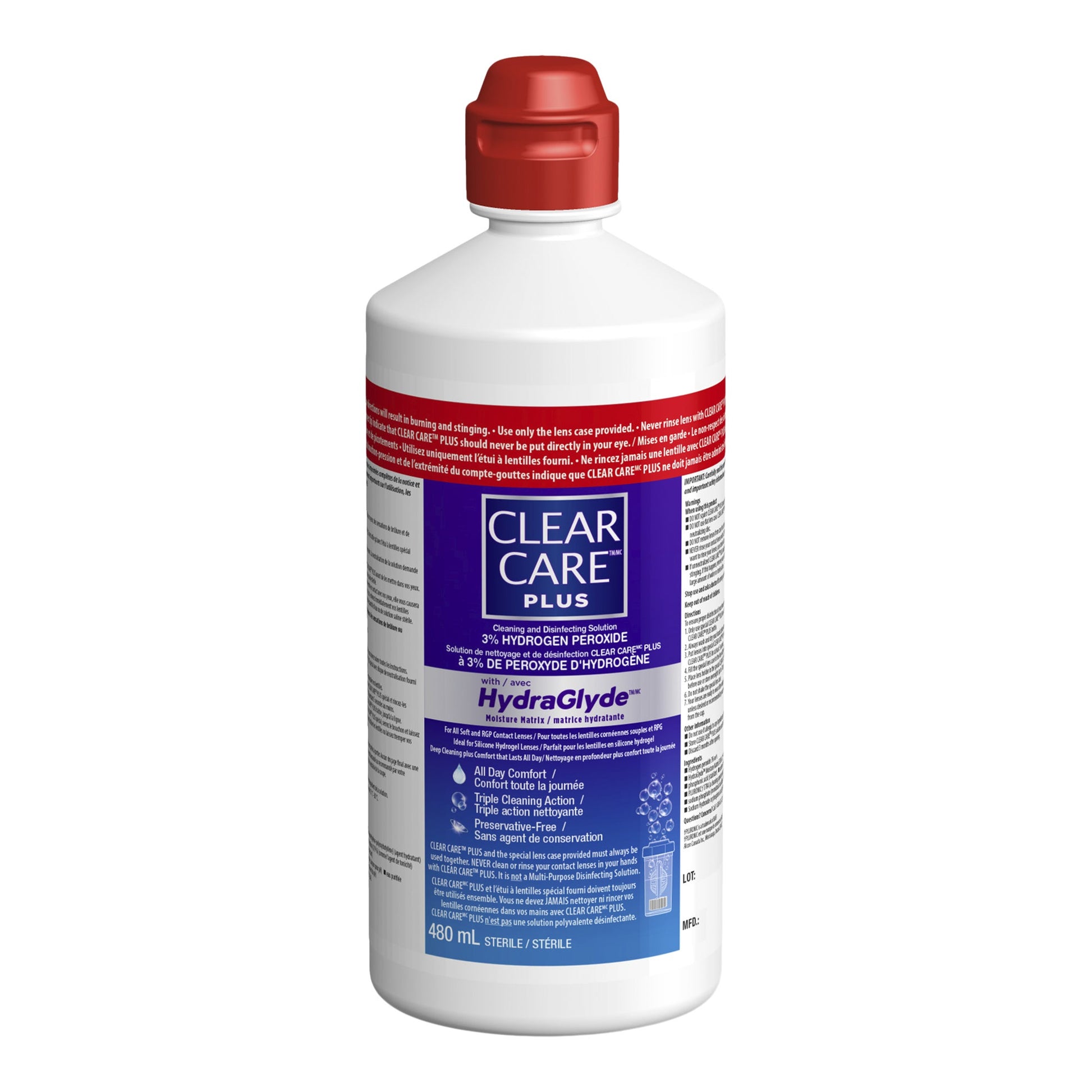 Clear Care Plus with HydraGlyde - 2 x 480 mL - image 2
