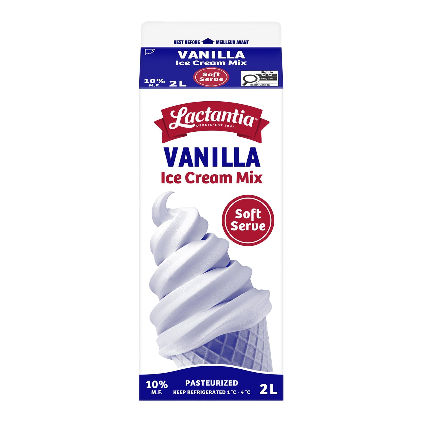 Lactancia Vanilla Ice Cream Mix 2 L - image 2