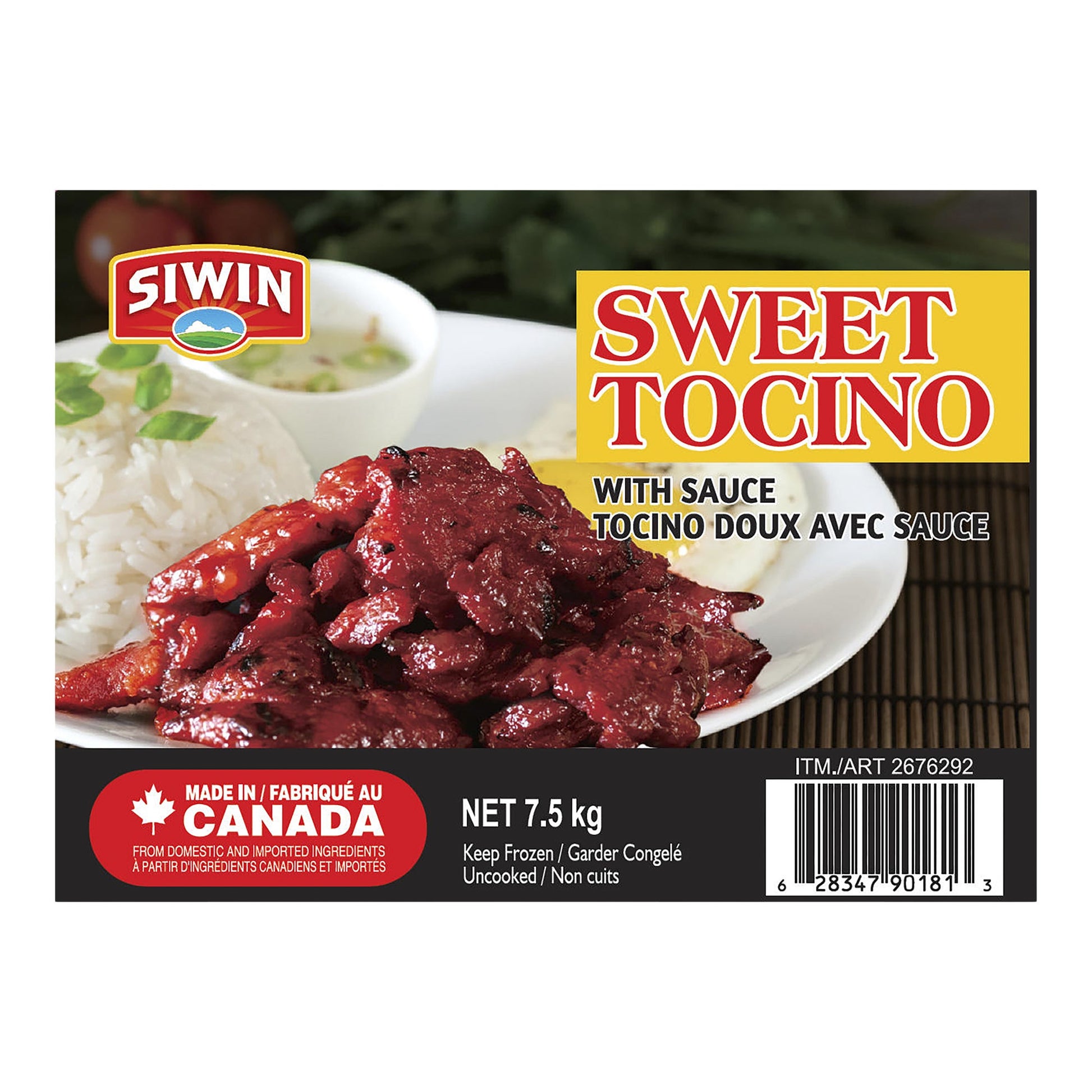 Siwin Sweet Tocino with Sauce, 15 x 500 g - image 3