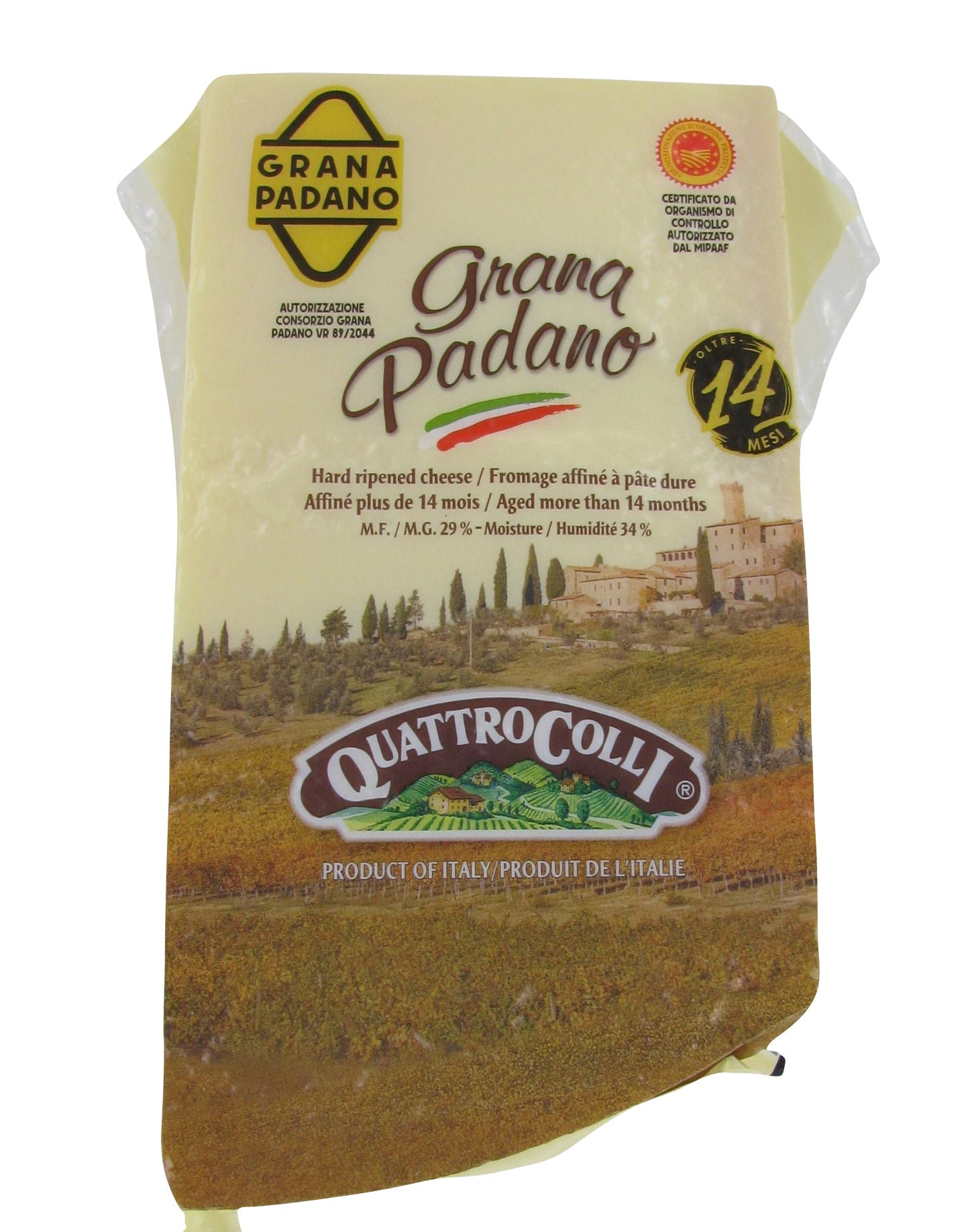 Quattro Colli Grana Padano 14 months, 1kg - image 1