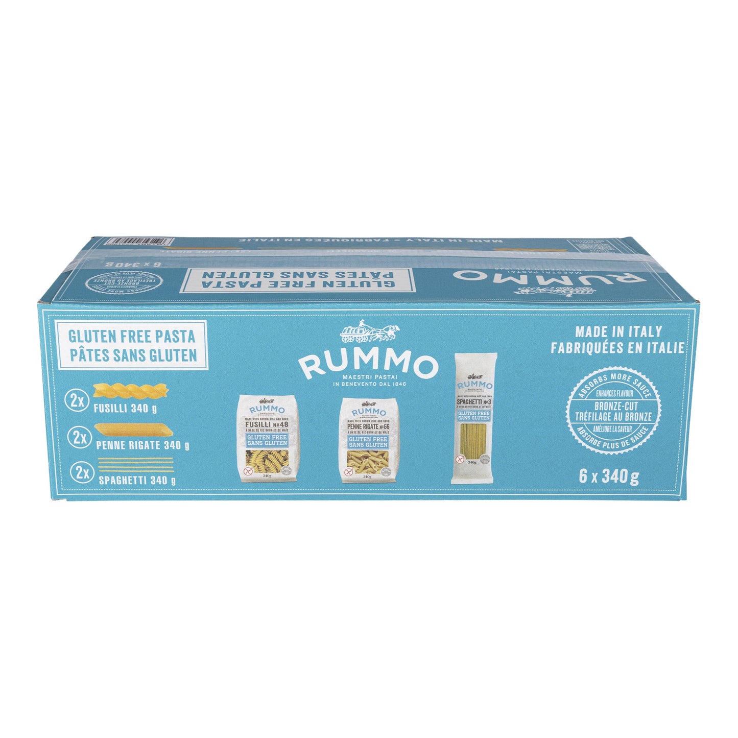 Rummo Gluten Free Pasta Variety, 6 x 340 g - image 1